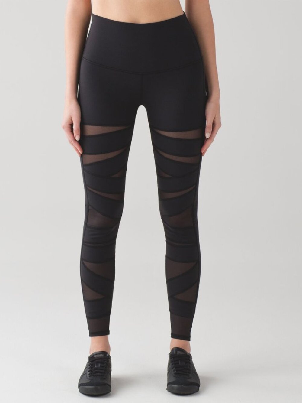 Lululemon Wunder Under Pant (Hi-Rise) (Tech Mesh), size 6
